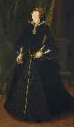 Hans Eworth wife of Sir Henry Sidney Germany oil painting artist